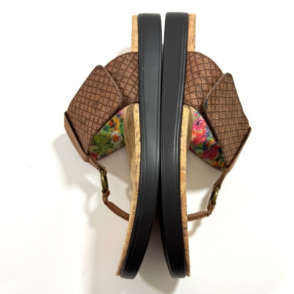 Alegria Lanie Slip On Sandals Brown - Picture 5 of 9